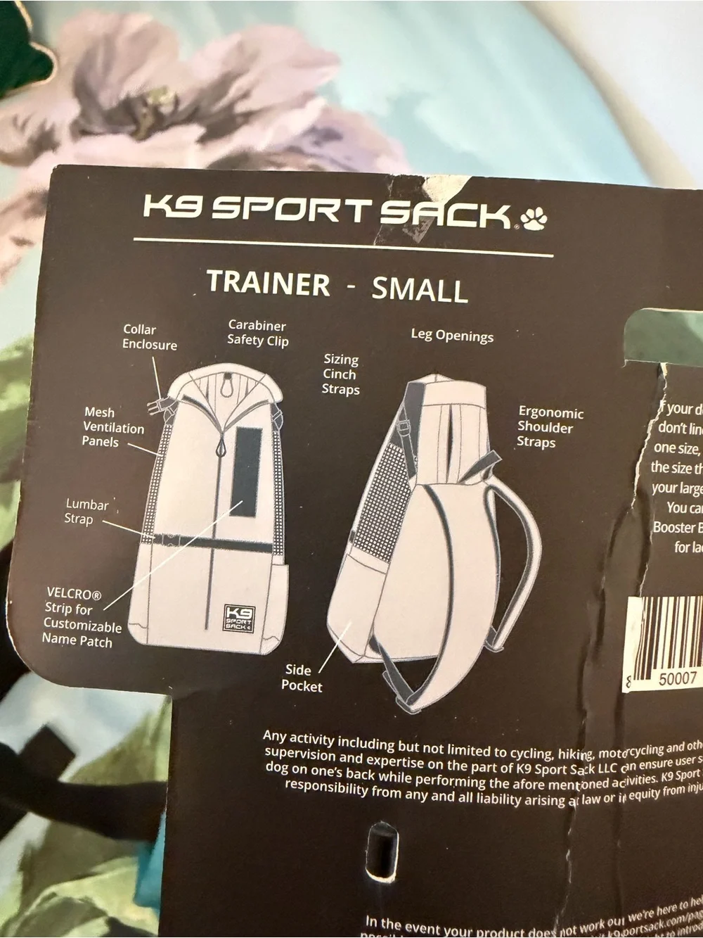 K9 Sport Sack Trainer Dog Backpack Carrier